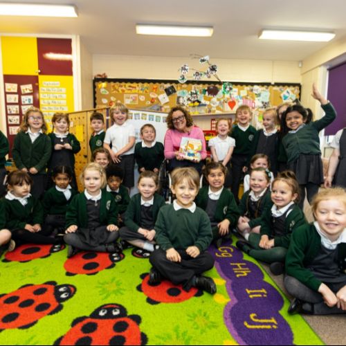 Martine Wright MBE, the Paralympian & 7/7 survivor visited Apple and Lime classes - 30th March 2022