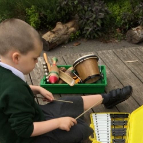 Apple Class have thoroughly enjoyed reading Mrs Armitage on Wheels.