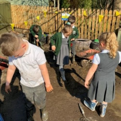 Sunshine, mud, water—the perfect recipe for fabulous fun and lots of learning!