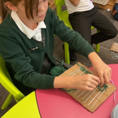 Weaving...