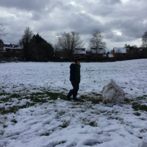 Calebandsnowball