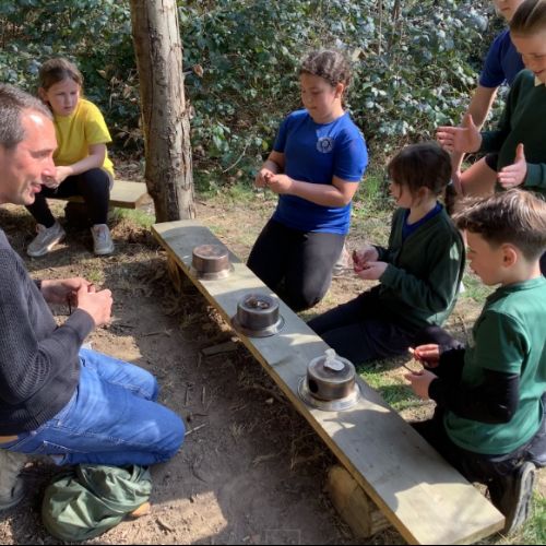 It was Oak Class's turn to enjoy a fantastic afternoon of Forest School!
