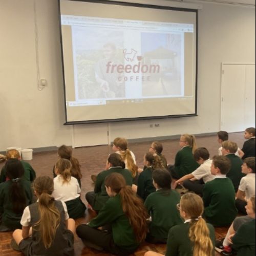 Visit from The Freedom Cafe