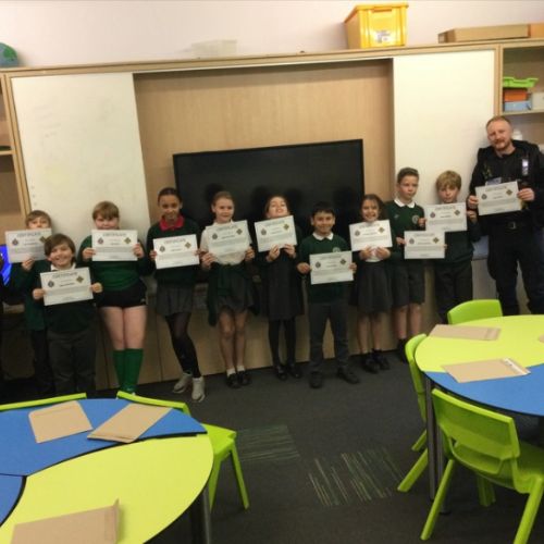Congratulations to the Mini Police Cadets who have graduated this week with flying colours!